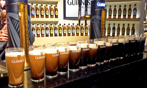 Guinness Storehouse with the Dublin Pass