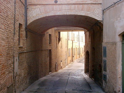 Farmhouses Marche - Front of the house.