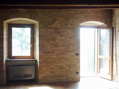 Farmhouses Marche - Front of the house.