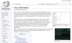 Virus Informatico (Wikipedia)